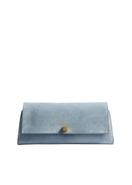 Khaite Audrey Clutch - Khaite Clutch Bags - The Lotus Tote Bag - Shop at Luxury Shoes 