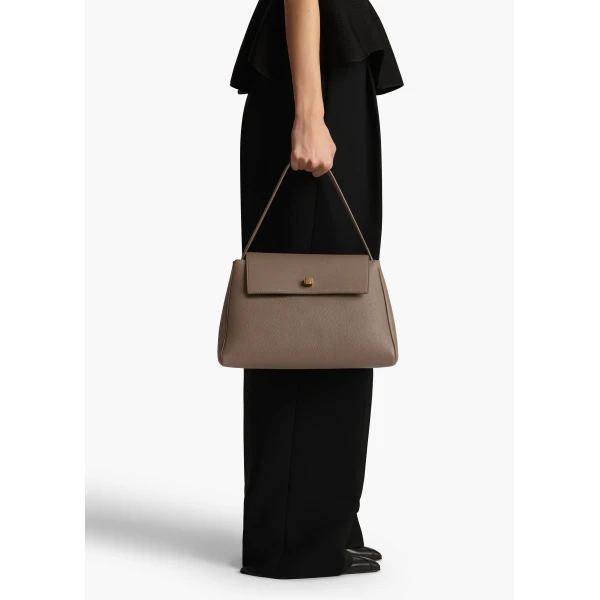 Khaite Audrey Top Handle Bag - Khaite Totes & Top-Handle Bags - The Lotus Tote Bag - Shop at Luxury Shoes 