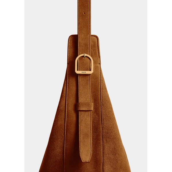 Khaite Augustina Hobo - Khaite Totes & Top-Handle Bags - The Lotus Tote Bag - Shop at Luxury Shoes 