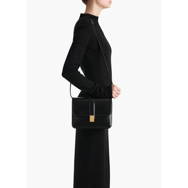 Khaite Blake Crossbody Bag - Khaite Shoulder & Crossbody Bags - The Lotus Tote Bag - Shop at Luxury Shoes 