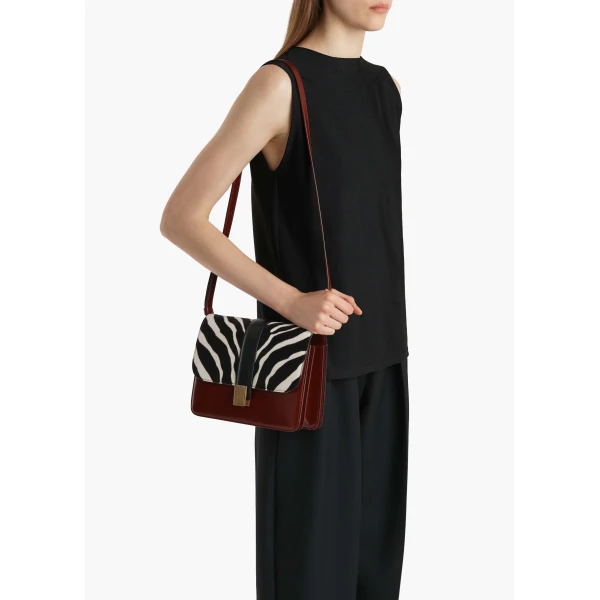 Khaite Blake Crossbody Bag - Khaite Shoulder & Crossbody Bags - The Lotus Tote Bag - Shop at Luxury Shoes 