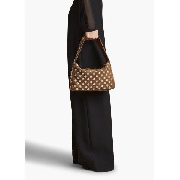 Khaite Elena Bag - Khaite Shoulder & Crossbody Bags - The Lotus Tote Bag - Shop at Luxury Shoes 