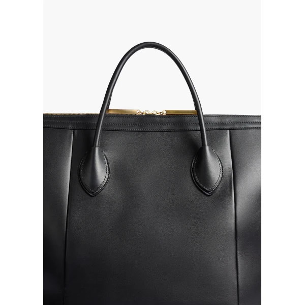 Khaite Kasia Tote - Khaite Totes & Top-Handle Bags - The Lotus Tote Bag - Shop at Luxury Shoes 