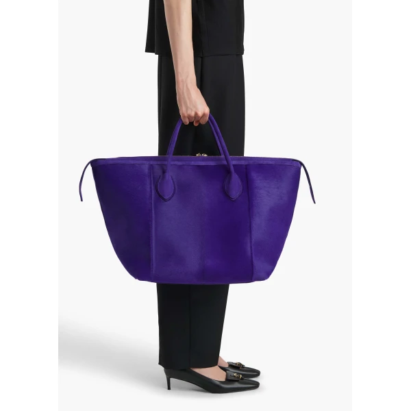 Khaite Kasia Tote - Khaite Totes & Top-Handle Bags - The Lotus Tote Bag - Shop at Luxury Shoes 