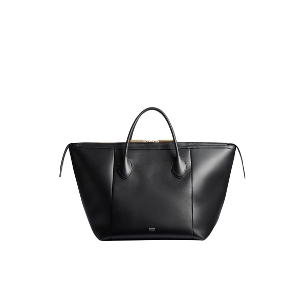 Khaite Kasia Tote - Khaite Totes & Top-Handle Bags - The Lotus Tote Bag - Shop at Luxury Shoes 