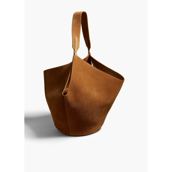 Khaite Medium Lotus Tote - Khaite Totes & Top-Handle Bags - The Lotus Tote Bag - Shop at Luxury Shoes 