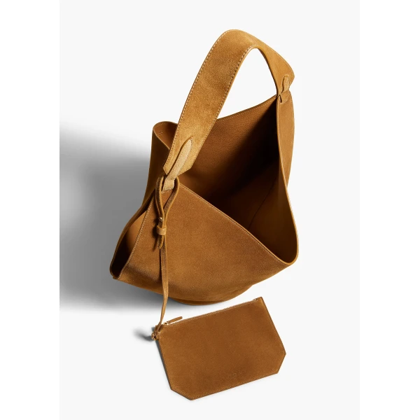 Khaite Medium Lotus Tote - Khaite Totes & Top-Handle Bags - The Lotus Tote Bag - Shop at Luxury Shoes 