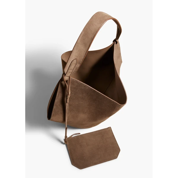 Khaite Medium Lotus Tote - Khaite Totes & Top-Handle Bags - The Lotus Tote Bag - Shop at Luxury Shoes 