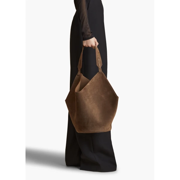 Khaite Medium Lotus Tote - Khaite Totes & Top-Handle Bags - The Lotus Tote Bag - Shop at Luxury Shoes 