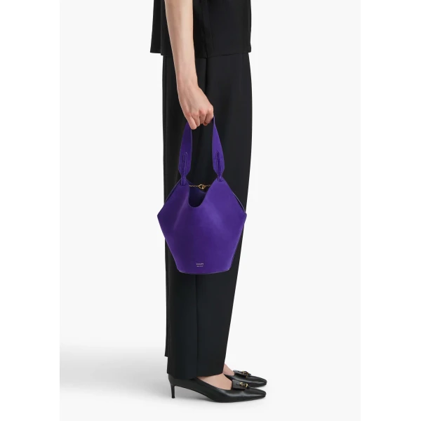 Khaite Mini Lotus Tote - Khaite Totes & Top-Handle Bags - The Lotus Tote Bag - Shop at Luxury Shoes 