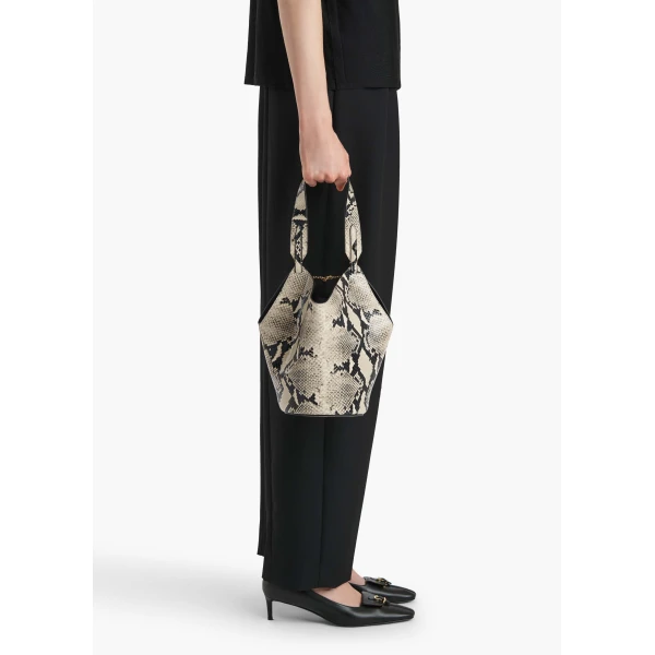 Khaite Mini Lotus Tote - Khaite Totes & Top-Handle Bags - The Lotus Tote Bag - Shop at Luxury Shoes 