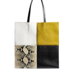 Khaite Piper Patchwork Tote - Khaite Totes & Top-Handle Bags - The Lotus Tote Bag - Shop at Luxury Shoes 