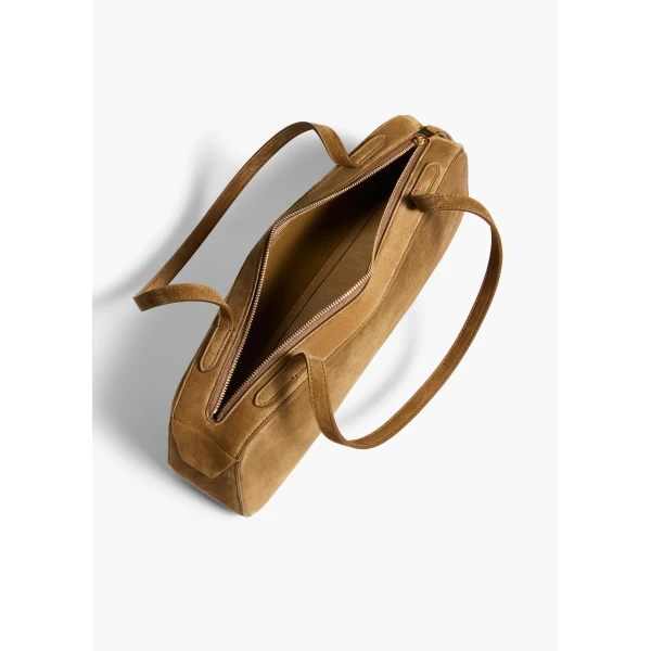 Khaite Simona Shoulder Bag - Khaite Shoulder & Crossbody Bags - The Lotus Tote Bag - Shop at Luxury Shoes 