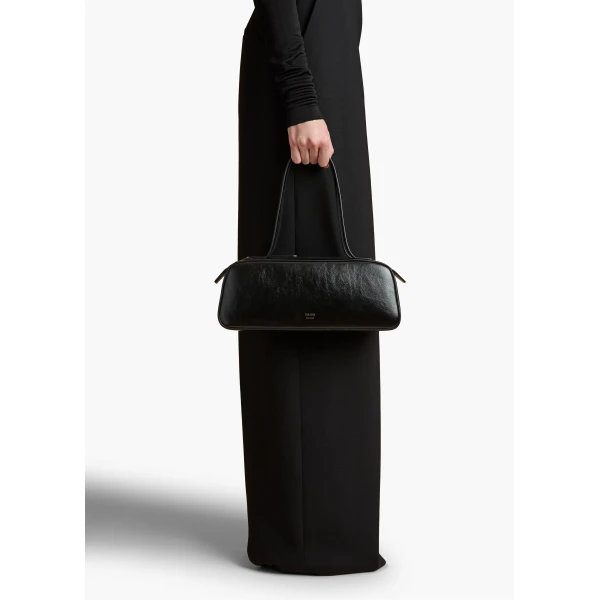 Khaite Simona Shoulder Bag - Khaite Shoulder & Crossbody Bags - The Lotus Tote Bag - Shop at Luxury Shoes 