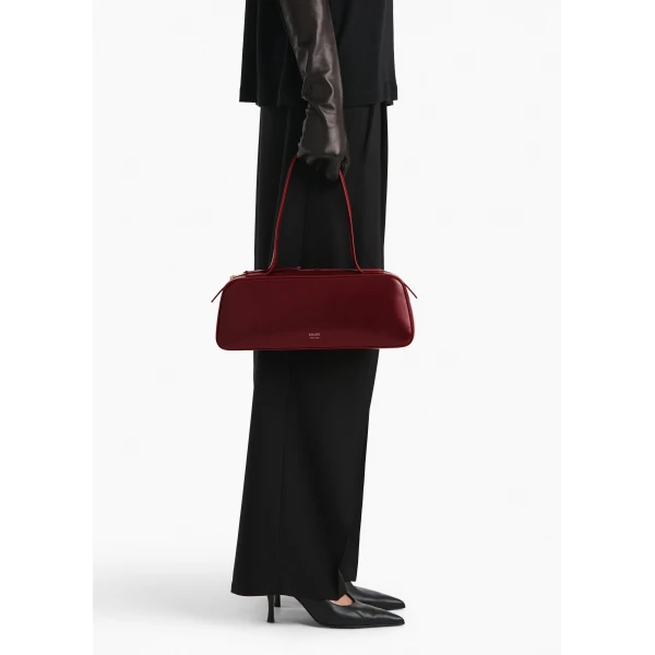 Khaite Simona Shoulder Bag - Khaite Shoulder & Crossbody Bags - The Lotus Tote Bag - Shop at Luxury Shoes 