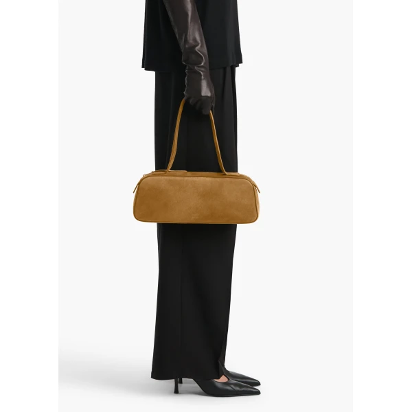 Khaite Simona Shoulder Bag - Khaite Shoulder & Crossbody Bags - The Lotus Tote Bag - Shop at Luxury Shoes 
