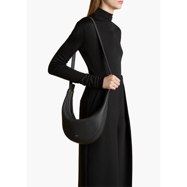 Khaite Small Augustina Crossbody Bag - Khaite Shoulder & Crossbody Bags - The Lotus Tote Bag - Shop at Luxury Shoes 