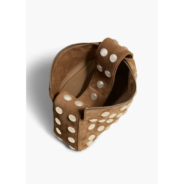 Khaite Small Elena Bag - Khaite Mini Bags - The Lotus Tote Bag - Shop at Luxury Shoes 