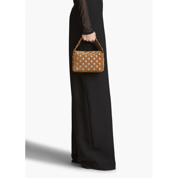 Khaite Small Elena Bag - Khaite Mini Bags - The Lotus Tote Bag - Shop at Luxury Shoes 
