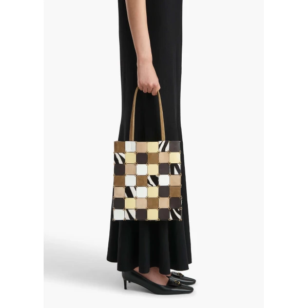 Khaite Small Emma Tote - Khaite Totes & Top-Handle Bags - The Lotus Tote Bag - Shop at Luxury Shoes 
