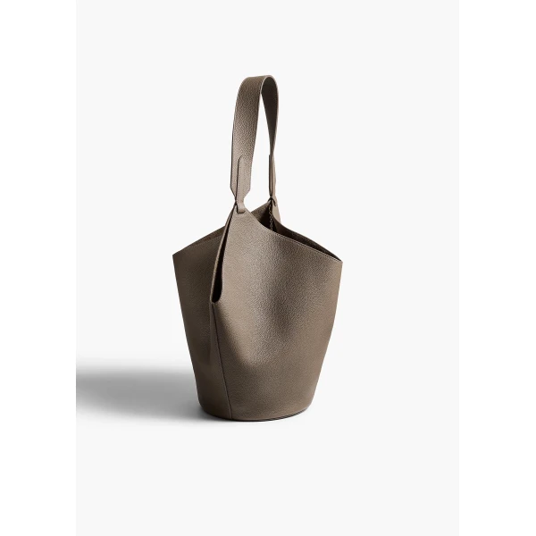 Khaite Small Lotus Tote - Khaite Totes & Top-Handle Bags - The Lotus Tote Bag - Shop at Luxury Shoes 