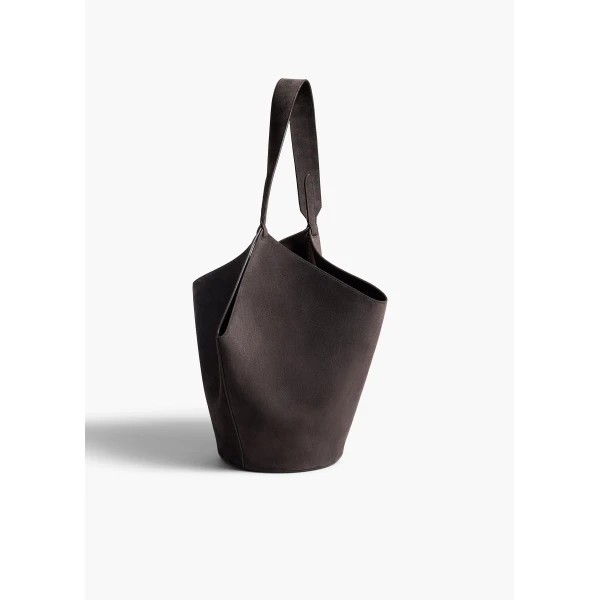 Khaite Small Lotus Tote - Khaite Totes & Top-Handle Bags - The Lotus Tote Bag - Shop at Luxury Shoes 