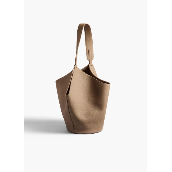 Khaite Small Lotus Tote - Khaite Totes & Top-Handle Bags - The Lotus Tote Bag - Shop at Luxury Shoes 