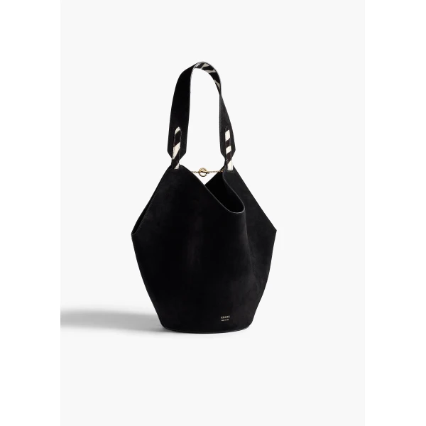 Khaite Small Lotus Tote - Khaite Totes & Top-Handle Bags - The Lotus Tote Bag - Shop at Luxury Shoes 