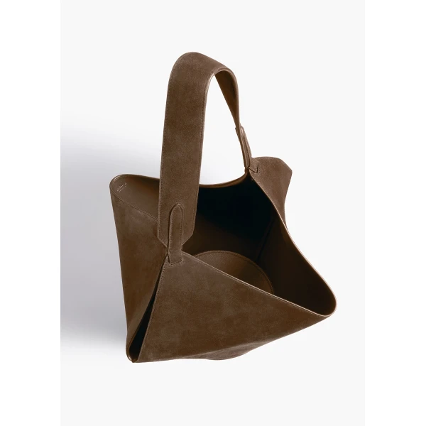 Khaite Small Lotus Tote - Khaite Totes & Top-Handle Bags - The Lotus Tote Bag - Shop at Luxury Shoes 