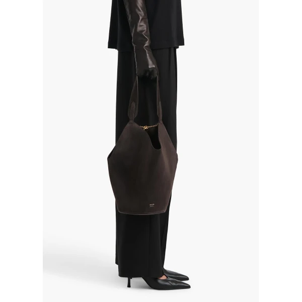 Khaite Small Lotus Tote - Khaite Totes & Top-Handle Bags - The Lotus Tote Bag - Shop at Luxury Shoes 