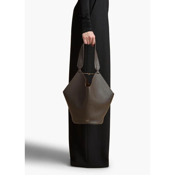 Khaite Small Lotus Tote - Khaite Totes & Top-Handle Bags - The Lotus Tote Bag - Shop at Luxury Shoes 