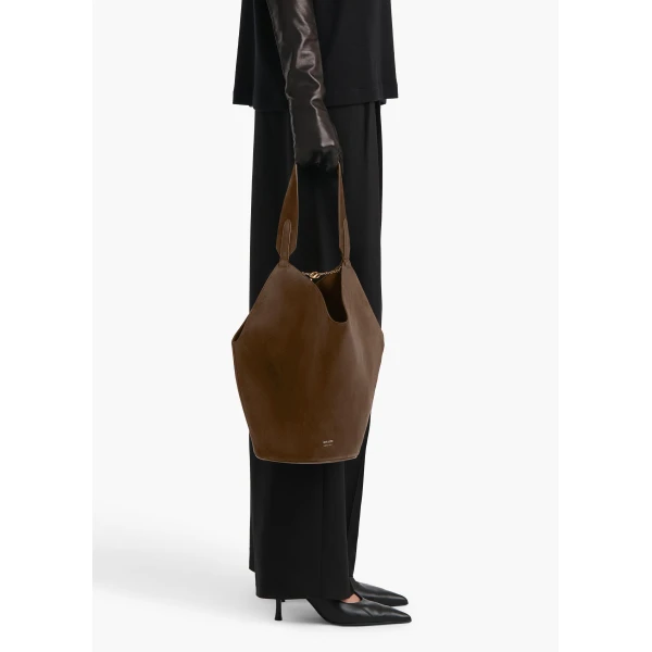 Khaite Small Lotus Tote - Khaite Totes & Top-Handle Bags - The Lotus Tote Bag - Shop at Luxury Shoes 