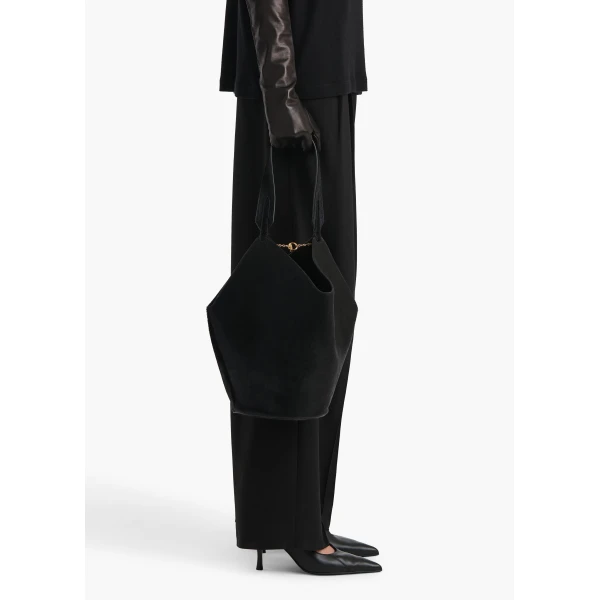 Khaite Small Lotus Tote - Khaite Totes & Top-Handle Bags - The Lotus Tote Bag - Shop at Luxury Shoes 