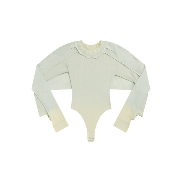 knwls Bellona Leotard Subtle Green Top