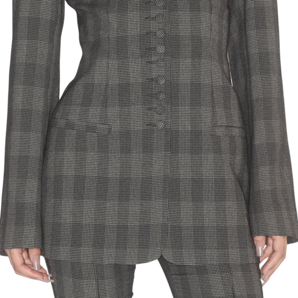 knwls Jett Tailored Jacket Glen Check, view 5