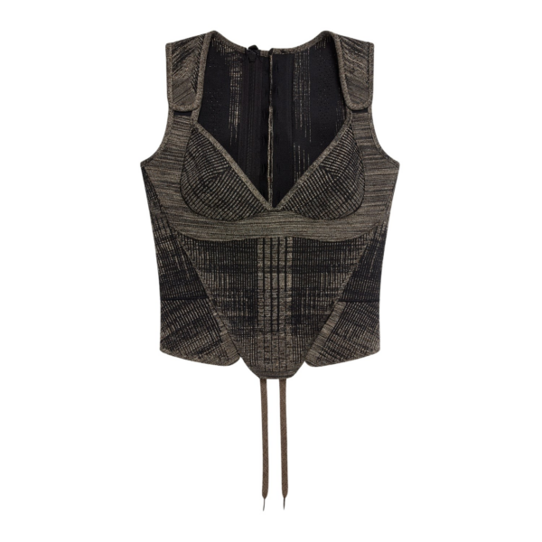 Knwls Nike Scythe Corset Black Top