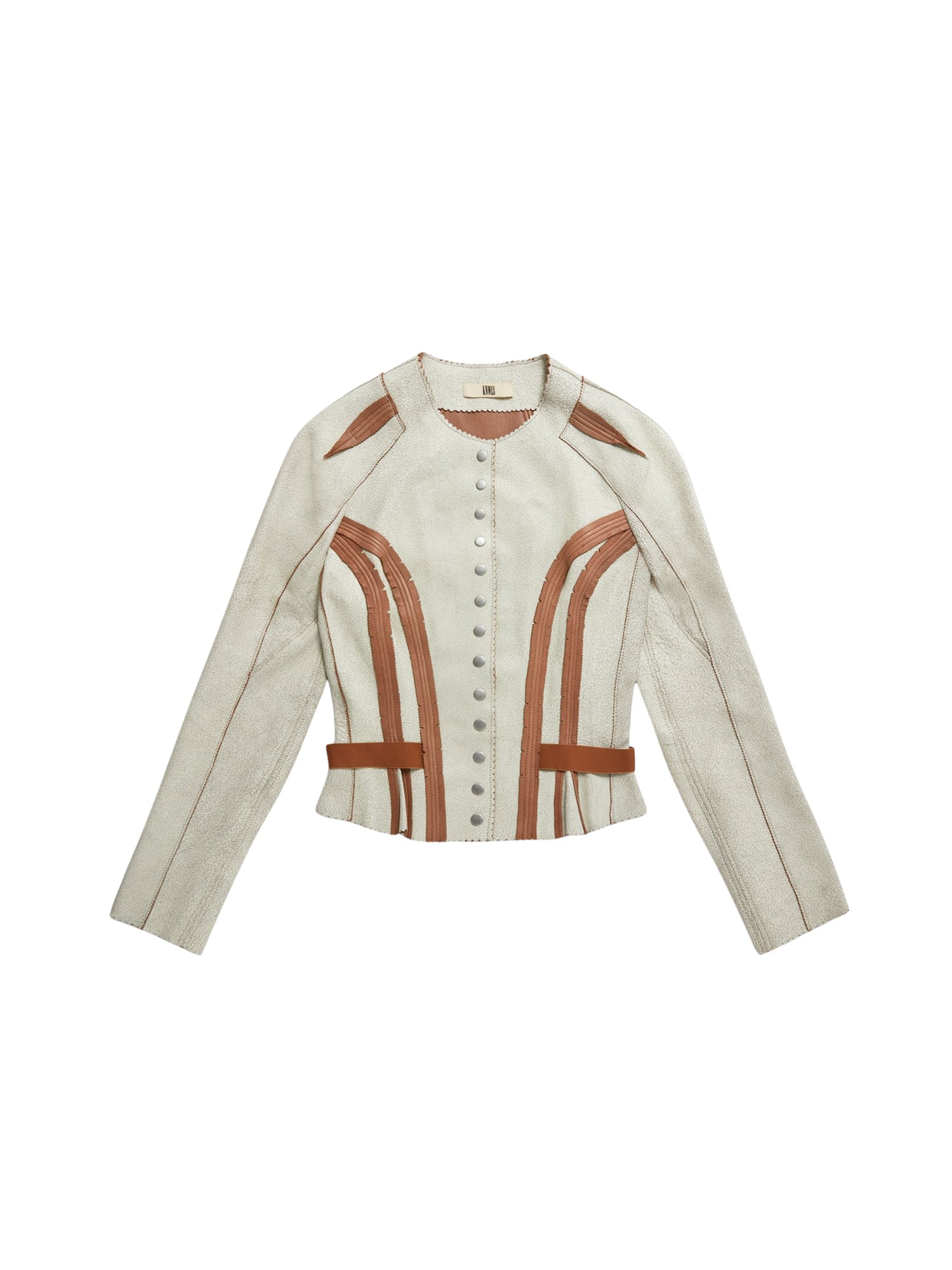 knwls Scallop Jacket Ivory