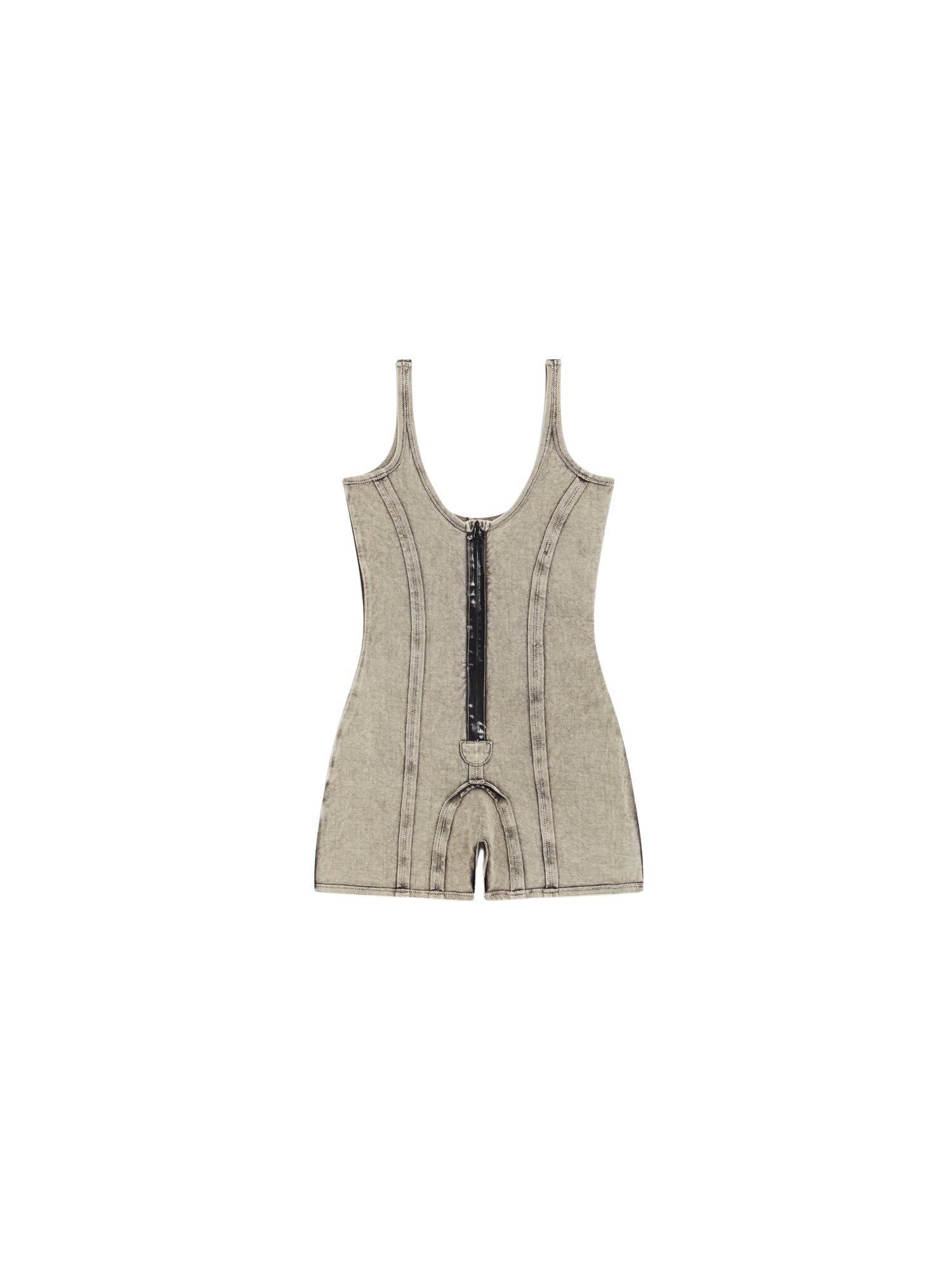 knwls Scuba Playsuit Washed Black