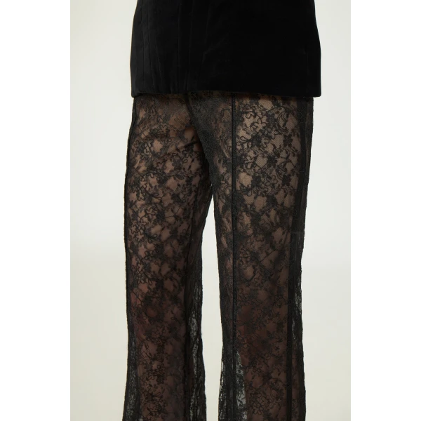 Costarellos Pants - Romantic Greek Lace - Shop at Luxury Shoes 