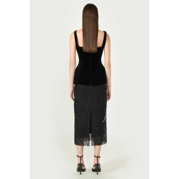 Costarellos Tops - Romantic Greek Lace - Shop at Luxury Shoes 