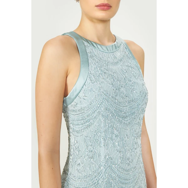 Costarellos Dresses - Romantic Greek Lace - Shop at Luxury Shoes 