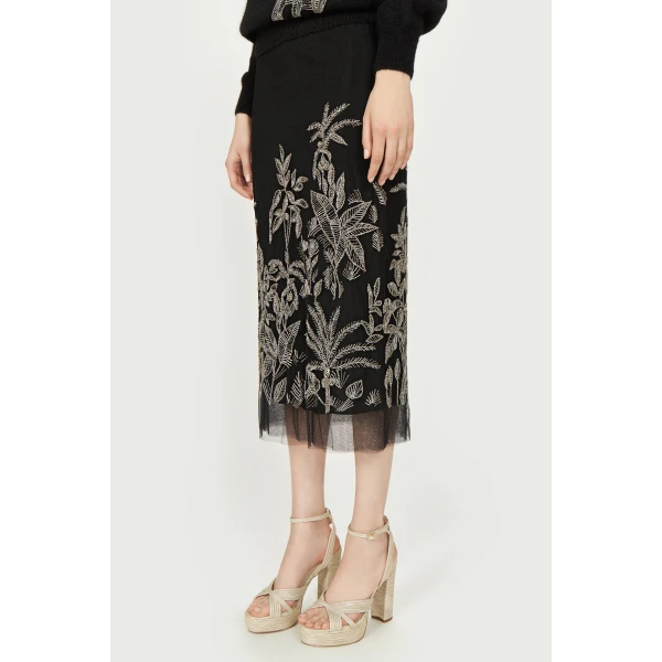 Costarellos Skirts - Romantic Greek Lace - Shop at Luxury Shoes 