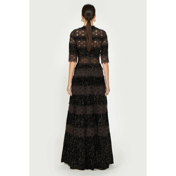 Costarellos Dresses - Romantic Greek Lace - Shop at Luxury Shoes 