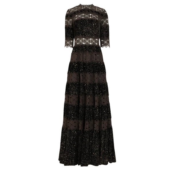 Costarellos Dresses - Romantic Greek Lace - Shop at Luxury Shoes 