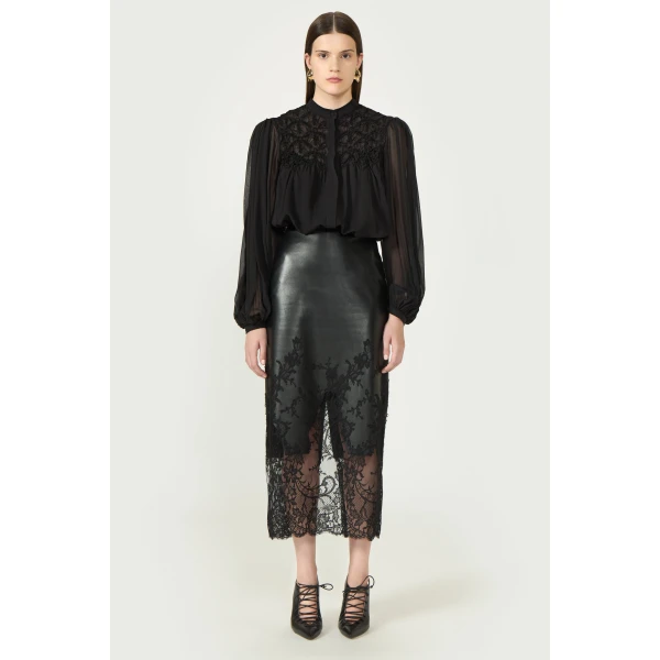 Costarellos Tops - Romantic Greek Lace - Shop at Luxury Shoes 