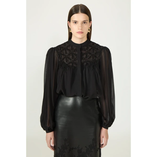 Costarellos Tops - Romantic Greek Lace - Shop at Luxury Shoes 