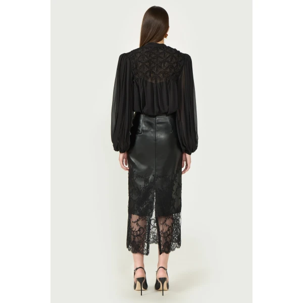 Costarellos Tops - Romantic Greek Lace - Shop at Luxury Shoes 