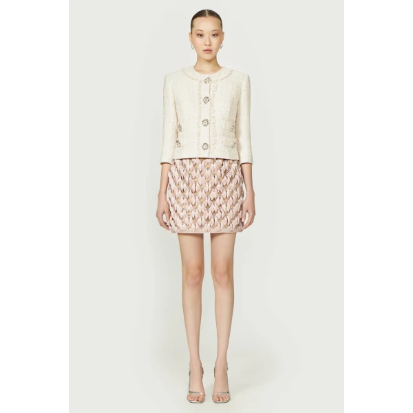 Costarellos Coats - Romantic Greek Lace - Shop at Luxury Shoes 