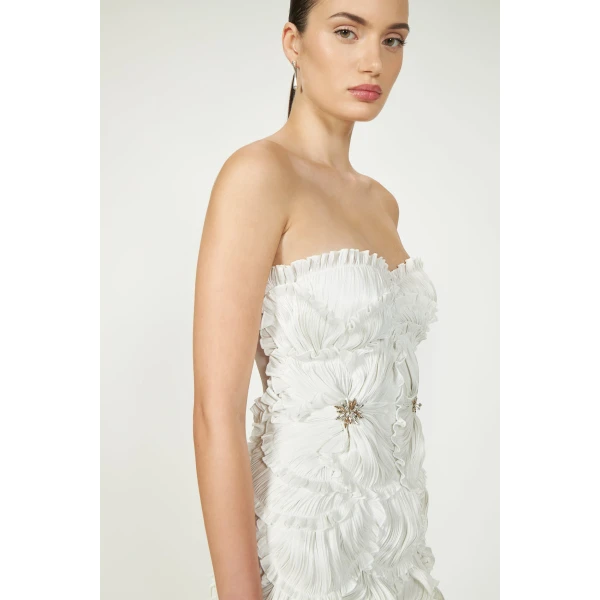 Costarellos Dresses - Romantic Greek Lace - Shop at Luxury Shoes 