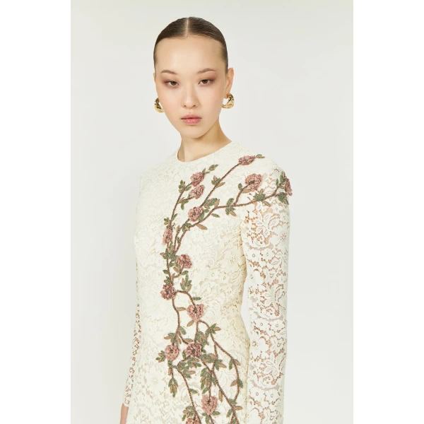 Costarellos Dresses - Romantic Greek Lace - Shop at Luxury Shoes 